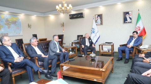 دیدار پیشکسوتان فوتبالی با وزیر ورزش
