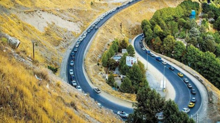 محدودیت ترافیکی در محورهای شمالی به دلیل انسداد جاده چالوس