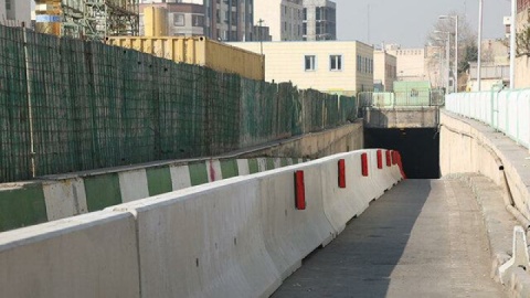 تونل امیرکبیر مسدود می‌شود
