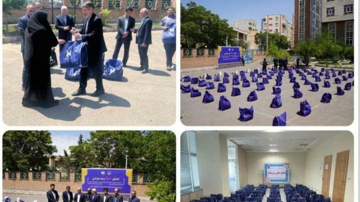 کارکنان بانک صادرات آذربایجانشرقی ۳ میلیارد ریال بسته معیشتی اهدا کردند