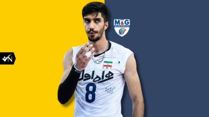 امیر محمد گلزاده به عضویت تیم ایتالیایی گروتازولینا در آمد