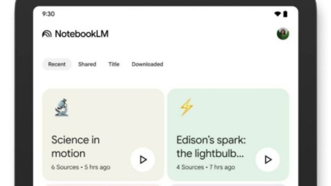 اپلیکیشن NotebookLM گوگل در پلی استور منتشر شد