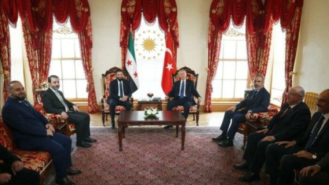جولانی با رئیس جمهور ترکیه دیدار کرد