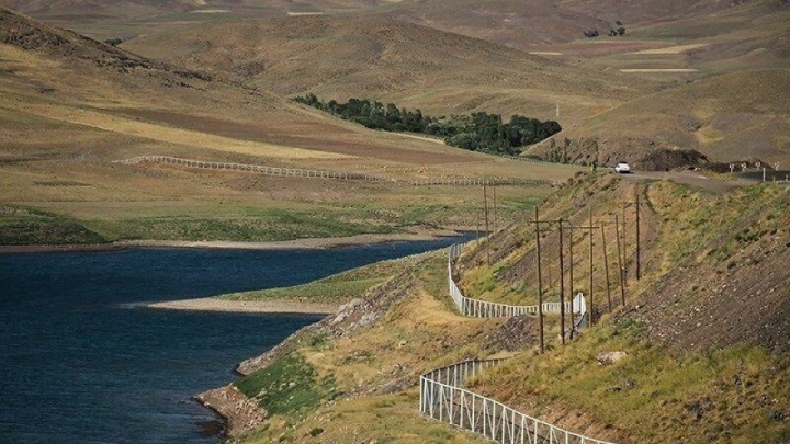 میزان ورودی آب به سد تهم زنجان کاهش یافته است