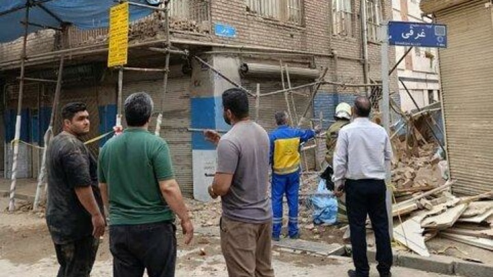 تخریب ساختمان سه مصدم برجای گذاشت