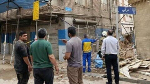 تخریب ساختمان سه مصدم برجای گذاشت