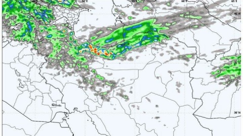 رگبار و رعد و برق در ۱۵ استان