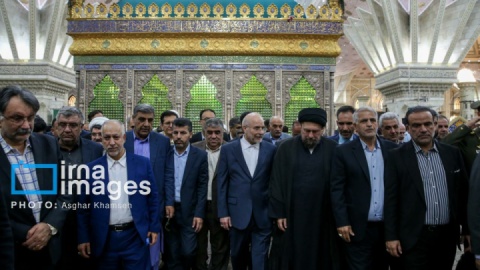 گزارش تصویری/ تجدید میثاق نمایندگان مجلس با امام راحل (ره)