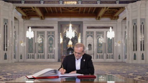 گزارش تصویری/ بازدید پزشکیان از مسجد جامع سلطان قابوس در مسقط