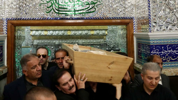 برگزاری مراسم تشییع برادر آیت الله هاشمی رفسنجانی (ره) + تصاویر