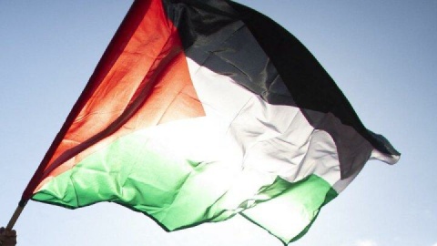 پرچم فلسطین در مسابقات دوچرخه سواری در ایتالیا+ فیلم