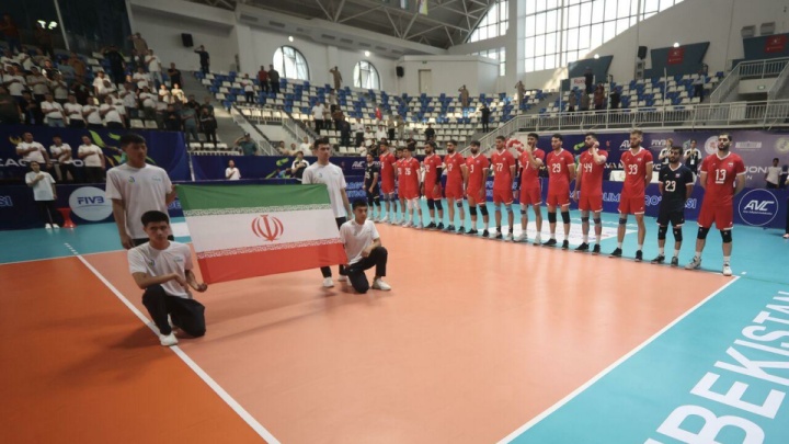 ایران صدرنشین لیگ ملتهای والیبال آسیای مرکزی شد