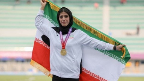 پیام تبریک رئیس جمهوری به دختر پرنده طلایی