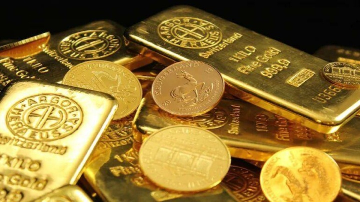 قیمت طلای جهانی در اوج چهار هفته گذشته