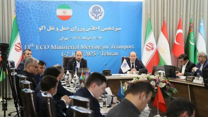 سیزدهمین اجلاس وزرای حمل‌ونقل اکو برگزار شد