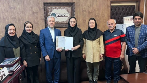 انتخاب مربی تیم تنیس روی میز دختران جوان
