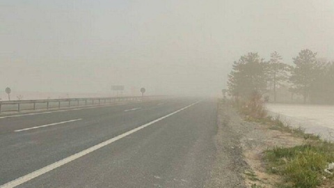 بسته شدن مجدد مسیر زابل - زاهدان به دلیل طوفان شدید