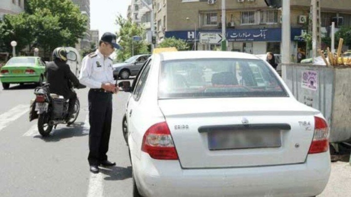 خودروی رانندگان خاطی به پارکینگ منتقل میشود