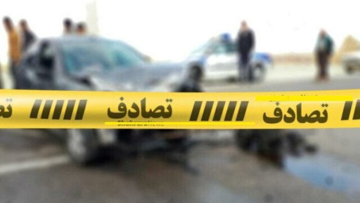 مرگ دلخراش سرنشین پراید درحادثه واژگونی