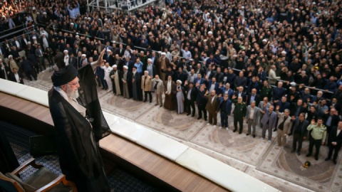 تصاویری از حضور رهبر انقلاب در سی و ششمین سالگرد ارتحال امام خمینی(ره)