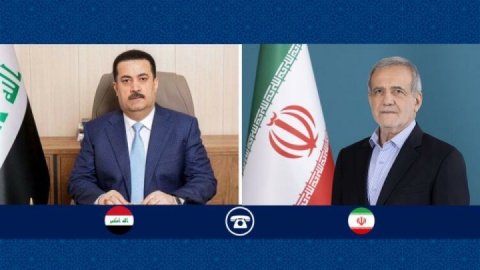 گفت‌ وگوی تلفنی نخست وزیر عراق و رئیس جمهور اسلامی ایران به مناسبت عید سعید قربان