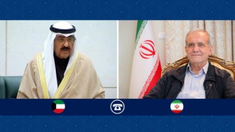 پزشکیان در گفت وگو با امیر کویت: همگرایی با امت اسلامی را وظیفه راهبردی تلقی می‌کنیم