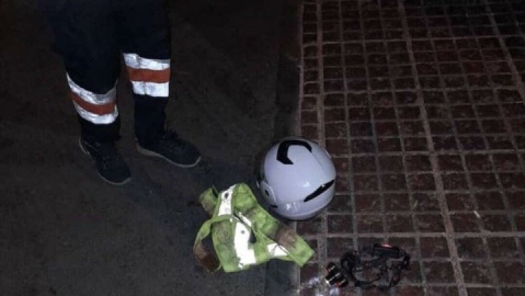 بی احتیاطی راننده منجر به فوت یک پاکبان در پیاده‌رو شد