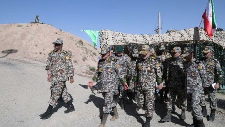 بازدید امیر سرتیپ صباحی فرد از مواضع پدافندی پایتخت