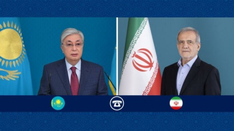 پزشکیان و توکایف بر گسترش مناسبات ایران و قزاقستان تاکید کردند