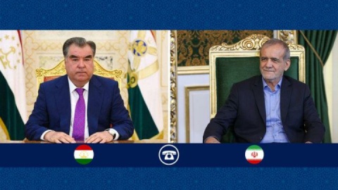 تأکید بر تحکیم مناسبات راهبردی و عزم ایران و تاجیکستان برای توسعه همکاری‌ها