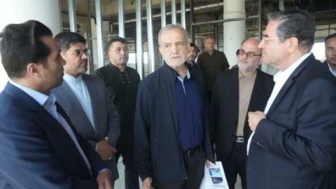رییس‌جمهور از روند احداث بیمارستان ۴۵۰ تخت‌خوابی شهید بهشتی ارومیه بازدید کرد