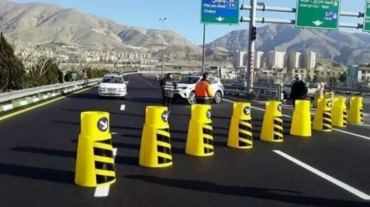انسداد ۲۴ ساعته محور کندوان به علت عبور احشام