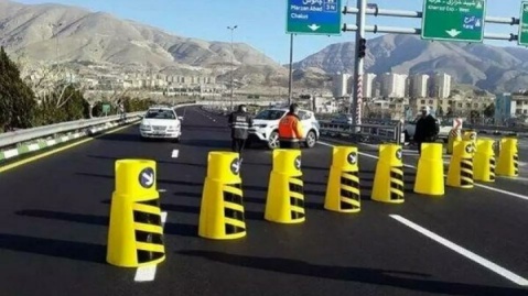انسداد ۲۴ ساعته محور کندوان به علت عبور احشام