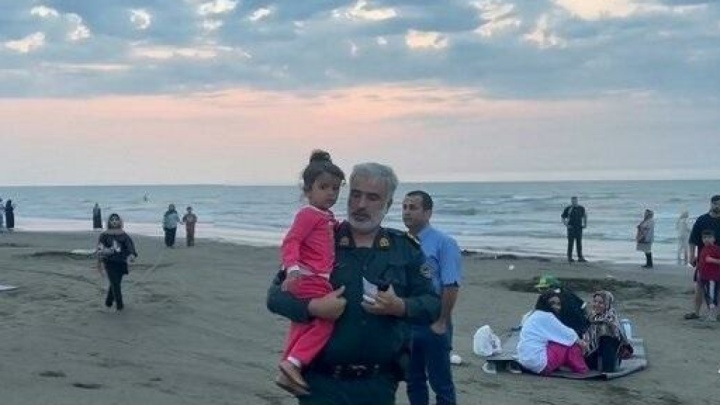 کودک گمشده در نوار ساحلی بابلسر به خانوادهاش رسید