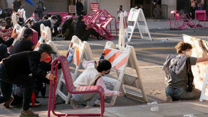 دمیدن «ترامپ» بر آتش اعتراضات مهاجرتی در آمریکا