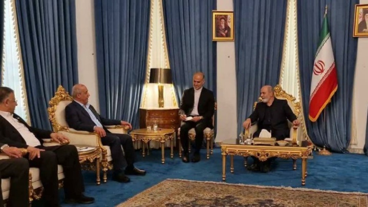 دیدار احمدیان با معاون دبیرکل جبهه مردمی آزادی فلسطین
