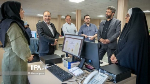 بازدید معاون ارتباطات و اطلاع‌رسانی دفتر رئیس‌جمهوری از «ایران»