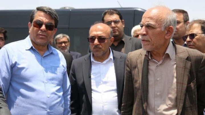 بازدید نماینده رئیسجمهور از پروژه ریلی کرمان - سیرجان
