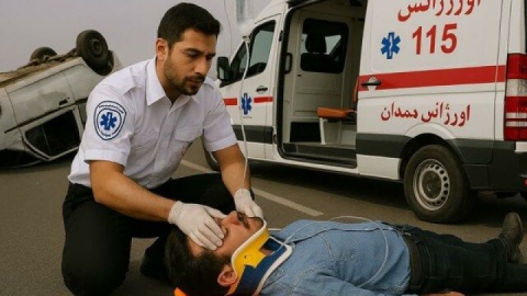 ۵ مصدوم و یک کشته در واژگونی پژو پارس