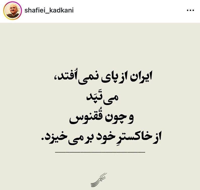 محمدرضا شفیعی‌ کدکنی