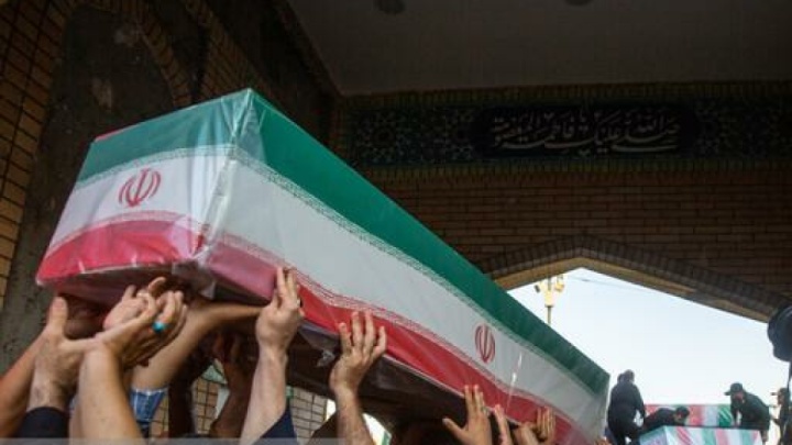 تشییع پیکر شهید مدافع وطن «عمار اسدپور» در دزپارت