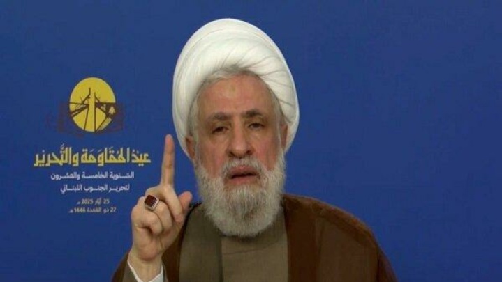 شیخ نعیم قاسم: حزبالله در کنار ایران است