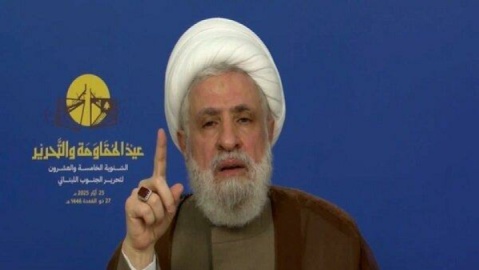 شیخ نعیم قاسم: حزب‌الله در کنار ایران است