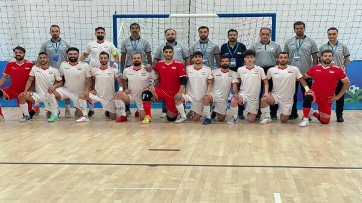 تیم ملی فوتسال ناشنوایان در جمع ۴ تیم برتر جهان