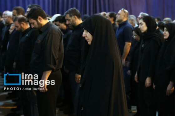 تشییع پیکر شهدای حملات رژیم صهیونیستی در بهشت زهرا (س)