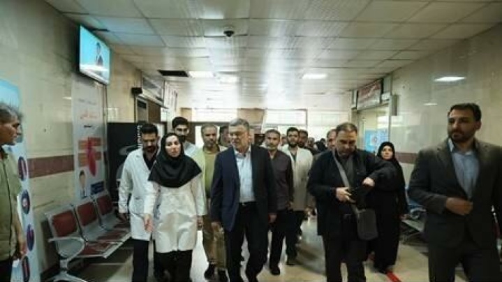 بازدید وزیر بهداشت از بیمارستانهای تهران و سرکشی از مجروحان جنایتهای صهیونیستها