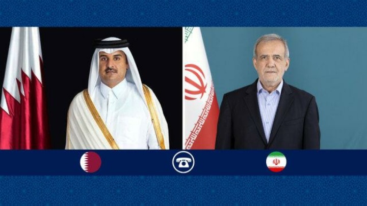 دلجویی پزشکیان از دولت و ملت قطر/ تأکید شیخ تمیم بر گسترش روابط دو کشور
