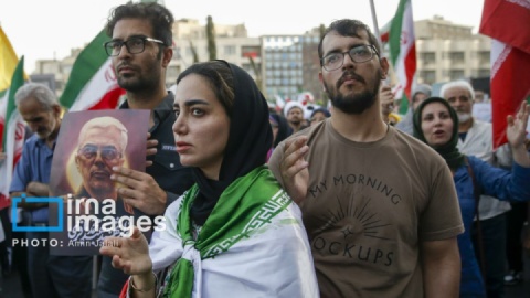 گزارش تصویری/ تجمع بشارت فتح در میدان انقلاب