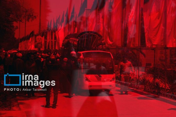 تشییع پیکر شهدای حملات رژیم صهیونیستی در بهشت زهرا (س)