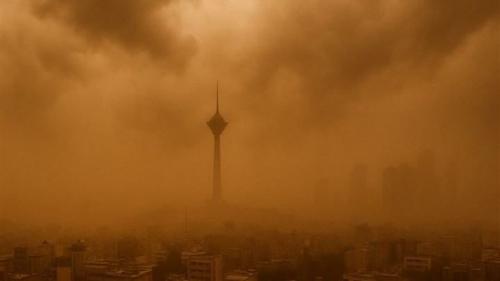 توفان گردوخاک در ۱۶ استان/ هشدار برای تهران صادر شد